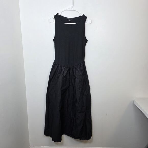 Sanctuary Dresses & Skirts - Sanctuary Black Take Me Away Minimalist Sleeveless Tank Maxi Dress Size Small